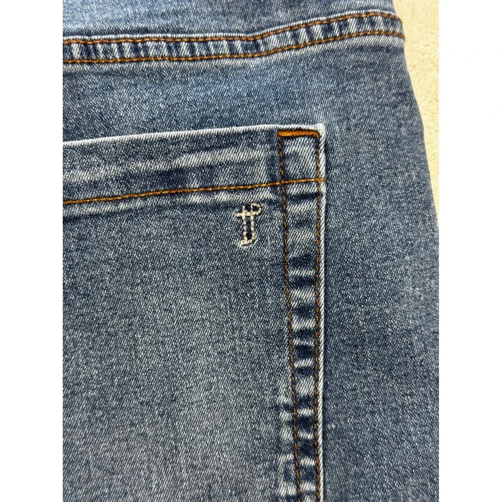 The Perfect Jean Mens Slim Thick Stretch Blue Denim Jeans 32x30 Meas: 34x29
